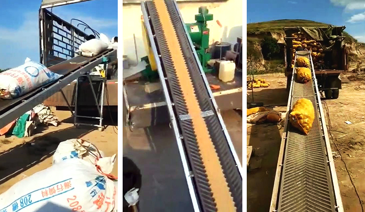 裝車皮（pí）帶輸送機